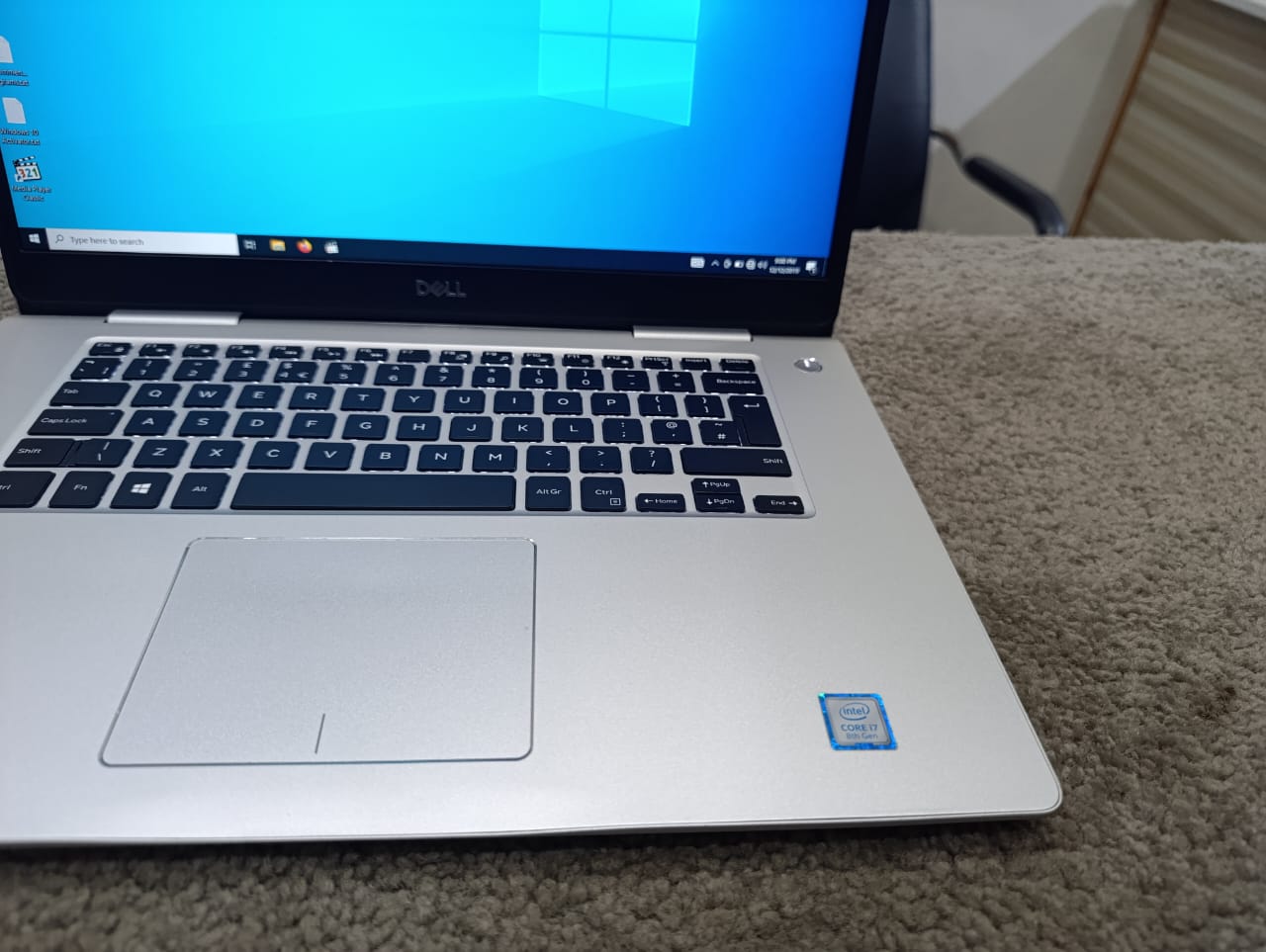 Dell Inspiron 7570 HD+ IR camera Windows Hello support