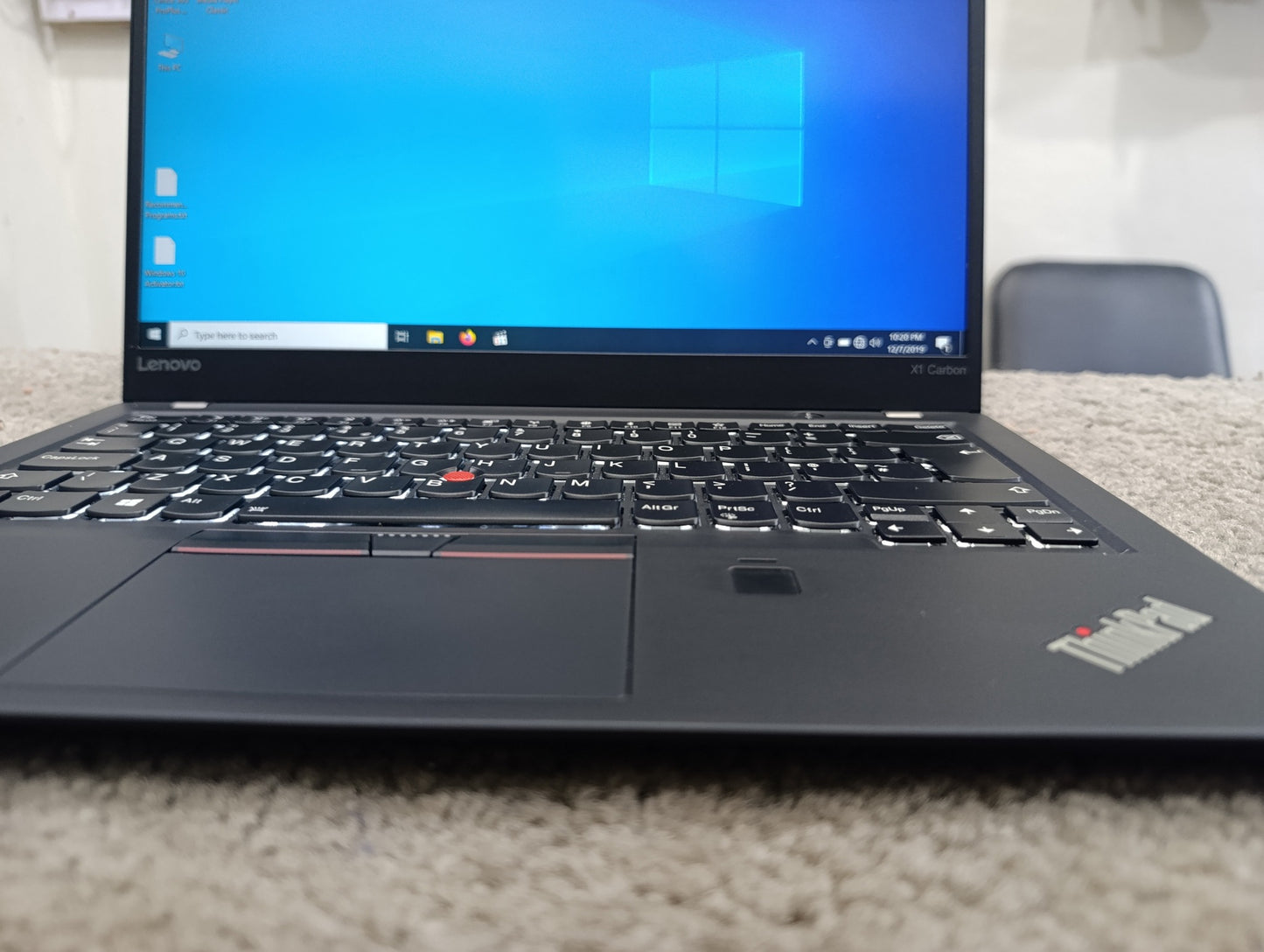 Lenovo X1 Carbon | i7 7th Gen | 16GB DDR4 RAM | 256GB SSD | 14.5” FHD Display | Backlit Keyboard | Fingerprint Sensor | Excellent Condition