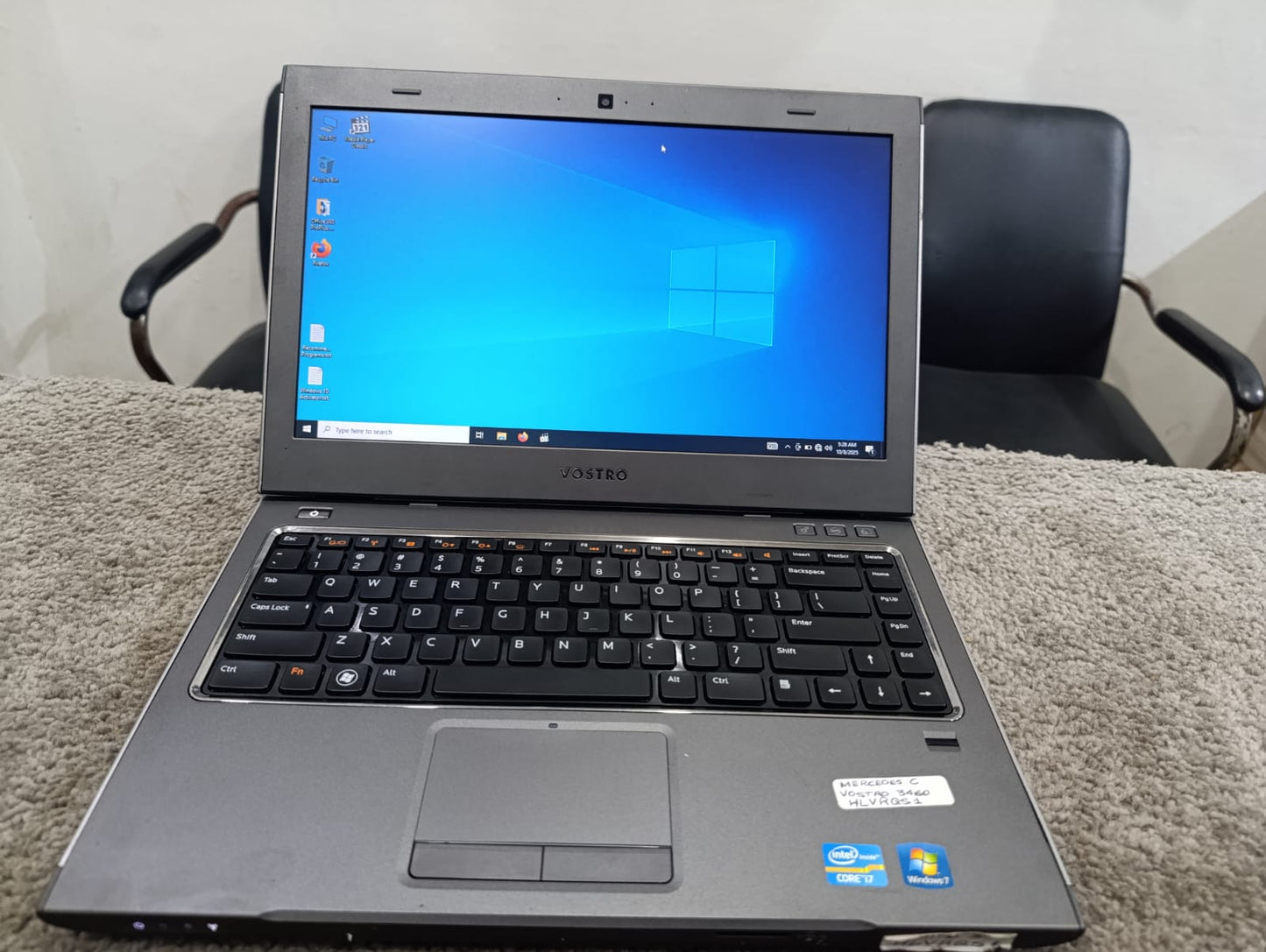 Dell Laptop 14.5 Inch Display Closeup