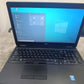 Dell Latitude E5550 backlit keyboard close-up
