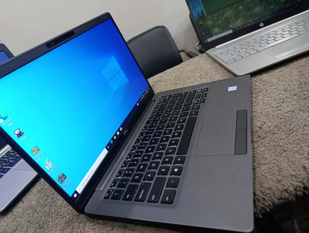 Dell touchscreen laptop with backlit keyboard