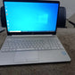 HP Notebook 15 white glossy body front view
