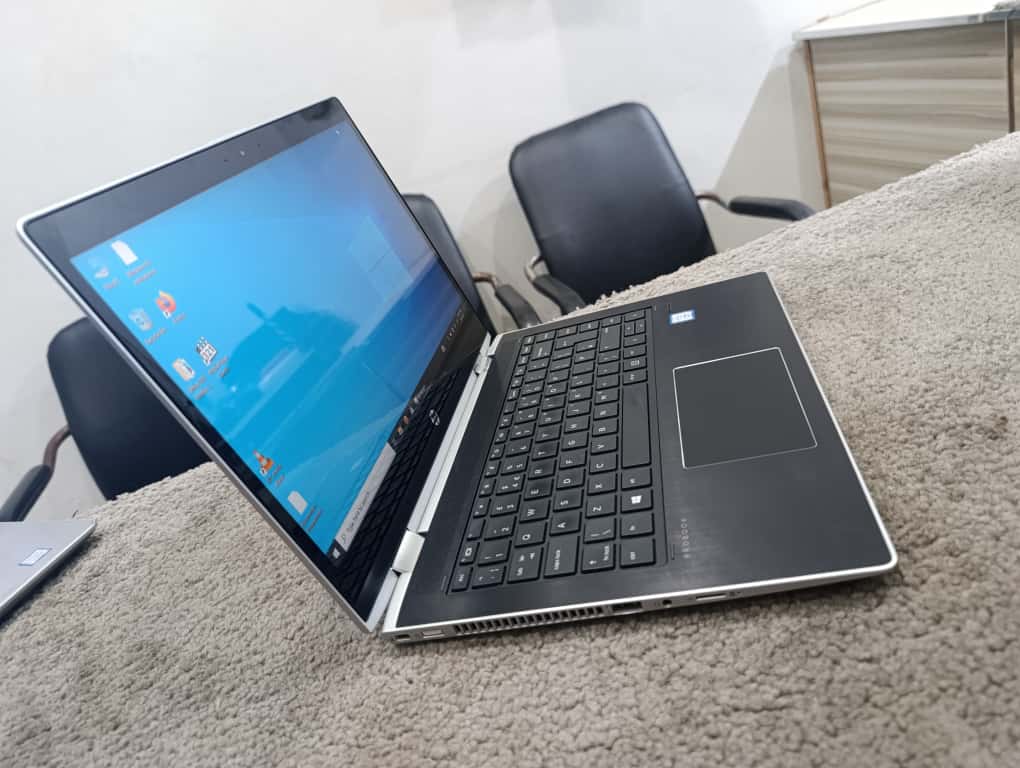 HP ProBook x360 tent mode for presentations