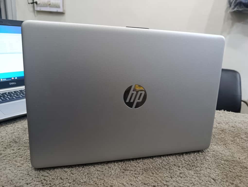 HP white slim laptop stylish design