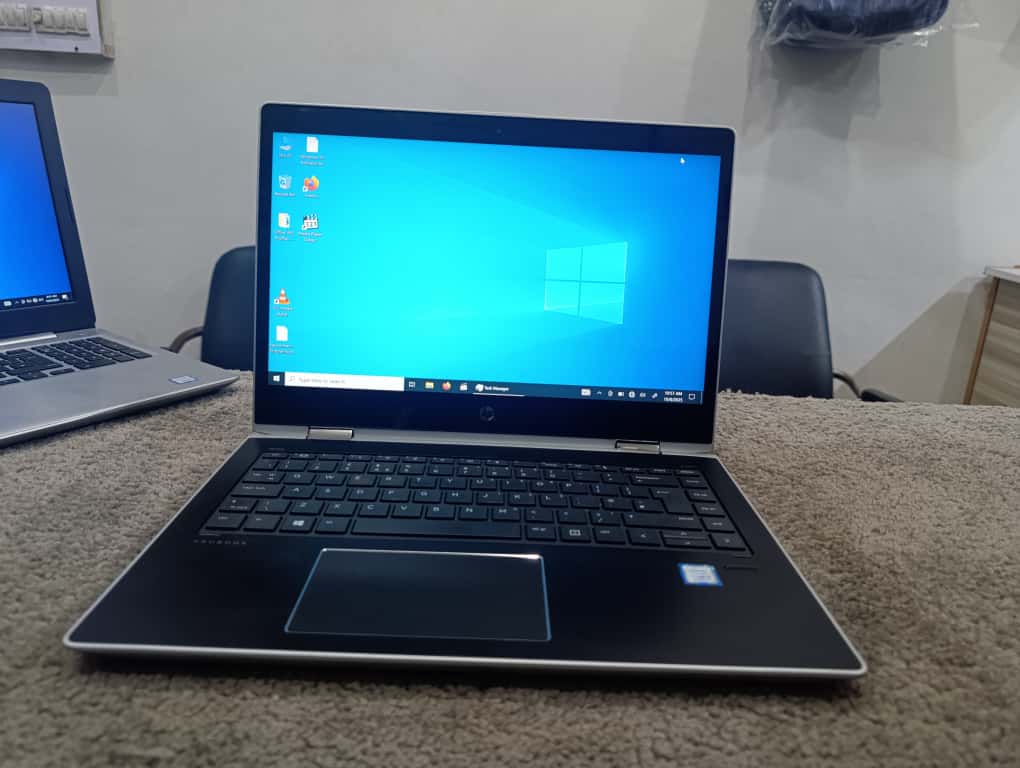 HP x360 FHD touch screen tablet mode