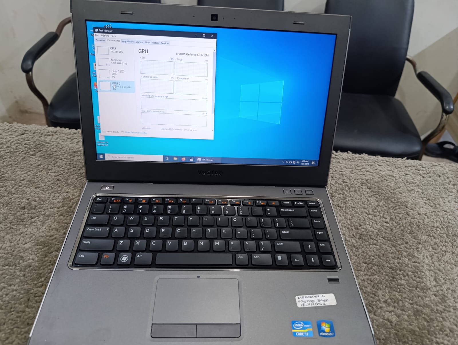 Vostro 3460 Backlit Keyboard